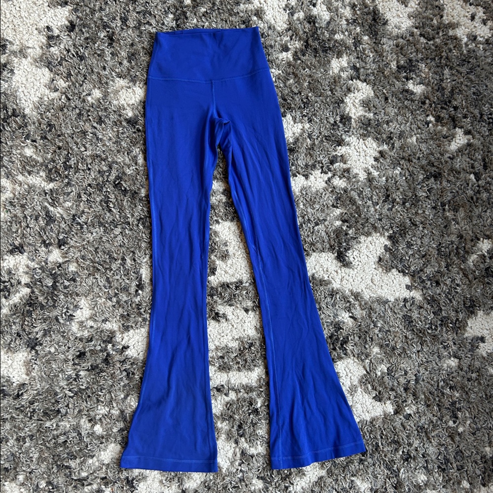 LuLuLemon Blue Flare Leggings